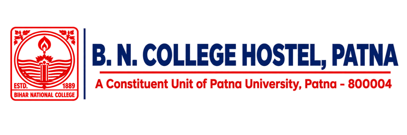 B. N. College Hostel Logo